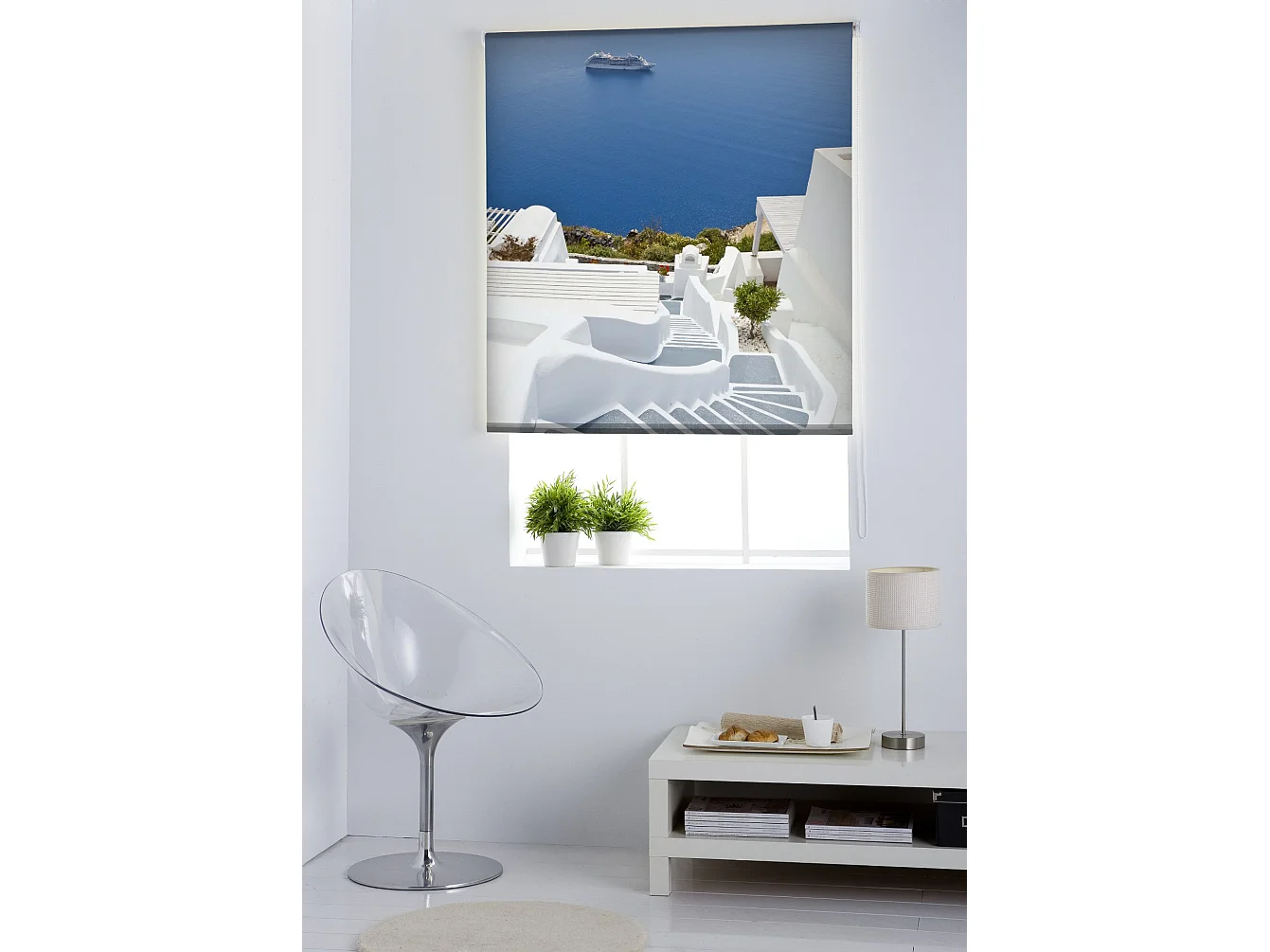 ESTORALIS | Estores Personalizados PAISAJES | 130 x 180 cm (Ancho por Alto) Tamaño de Tela 127 x 175 cm | Modelo P-824 Color Unico