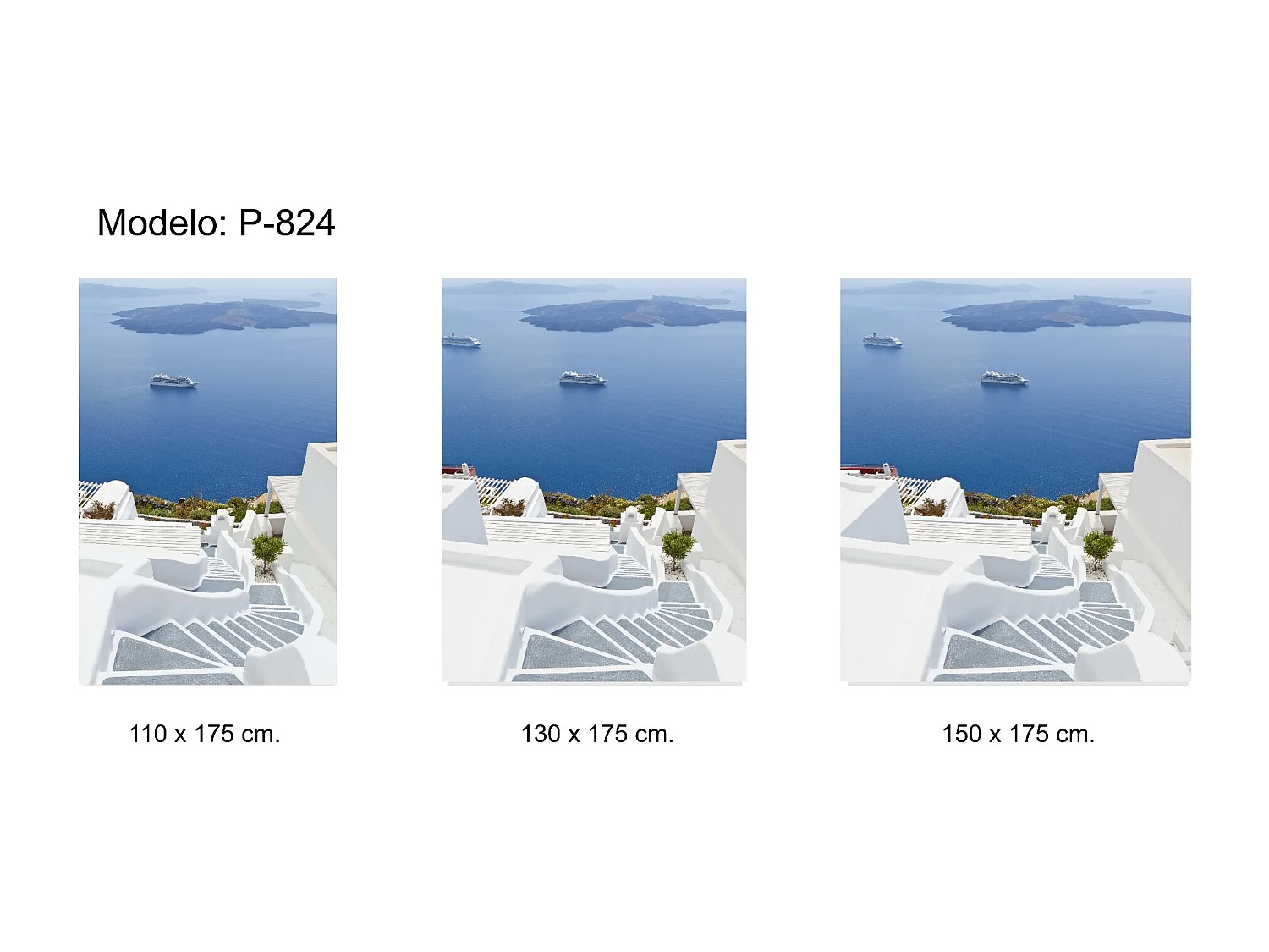 ESTORALIS | Estores Personalizados PAISAJES | 130 x 180 cm (Ancho por Alto) Tamaño de Tela 127 x 175 cm | Modelo P-824 Color Unico