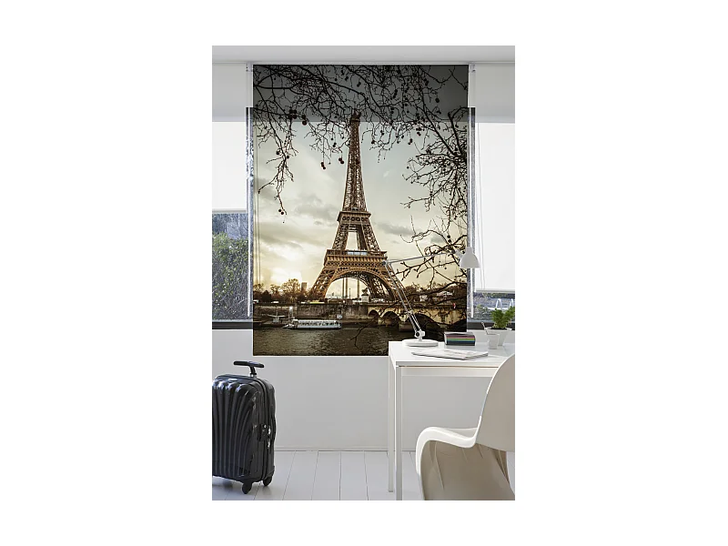ESTORALIS | Estores Personalizados URBAN | 130 x 180 cm (Ancho por Alto) Tamaño de Tela 127 x 175 cm | Modelo U-3052 Color Unico