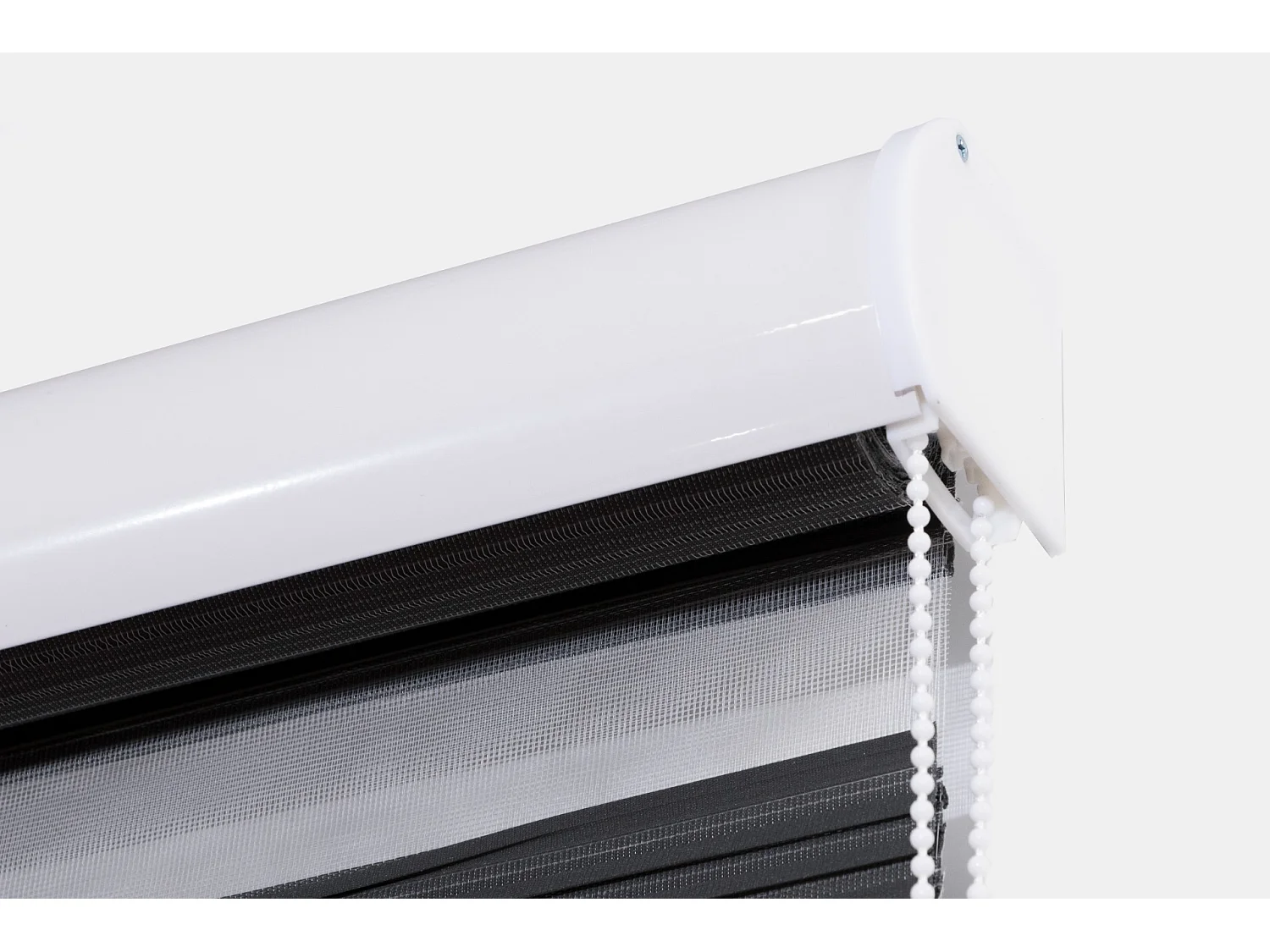 ESTORALIS | Estor Enrollable NOCHE y DIA | 140 x 255 cm (Ancho por Alto) Tamaño de Tela 137 x 250 cm | Modelo SAMWELL Color Antracita