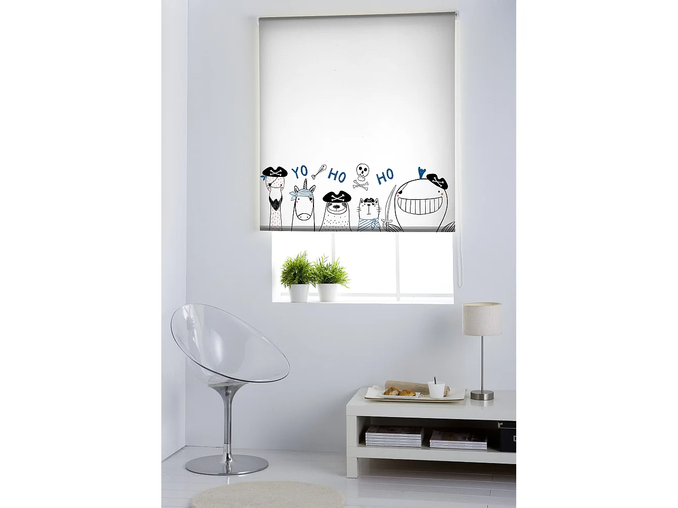 ESTORALIS | Estores Personalizados INFANTILES | 90 x 180 cm (Ancho por Alto) Tamaño de Tela 87 x 175 cm | Modelo I-2156 Color Unico