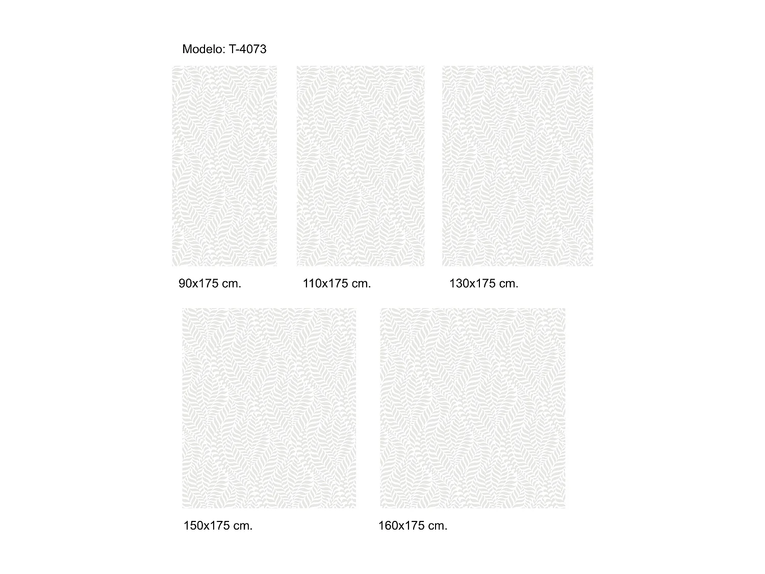 ESTORALIS | Estores Personalizados TEXTURAS | 90 x 180 cm (Ancho por Alto) Tamaño de Tela 87 x 175 cm | Modelo T-4073 Color Unico