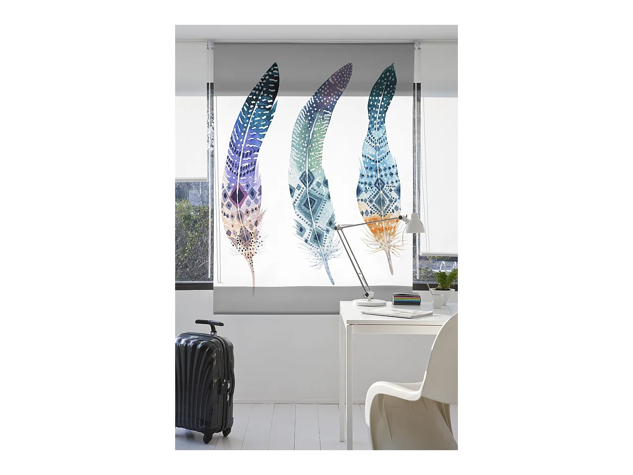 ESTORALIS | Estores Personalizados Easyfix ANIMALES  | 95 x 150 cm (Ancho por Alto) Tamaño de Tela 92 x 150 cm | Modelo A-164 Color Unico