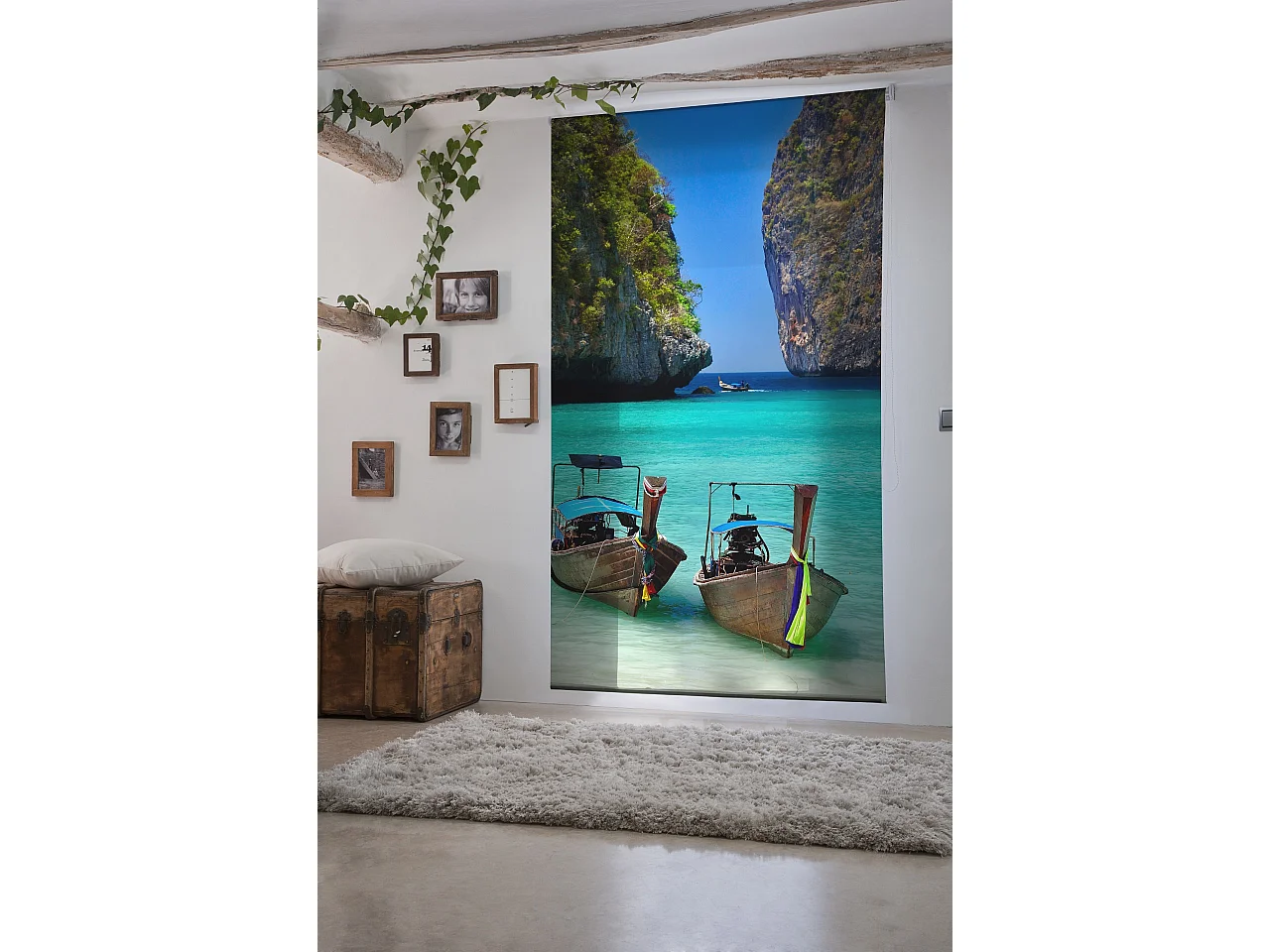 ESTORALIS | Estores Personalizados PAISAJES | 130 x 180 cm (Ancho por Alto) Tamaño de Tela 127 x 175 cm | Modelo P-3089 Color Unico