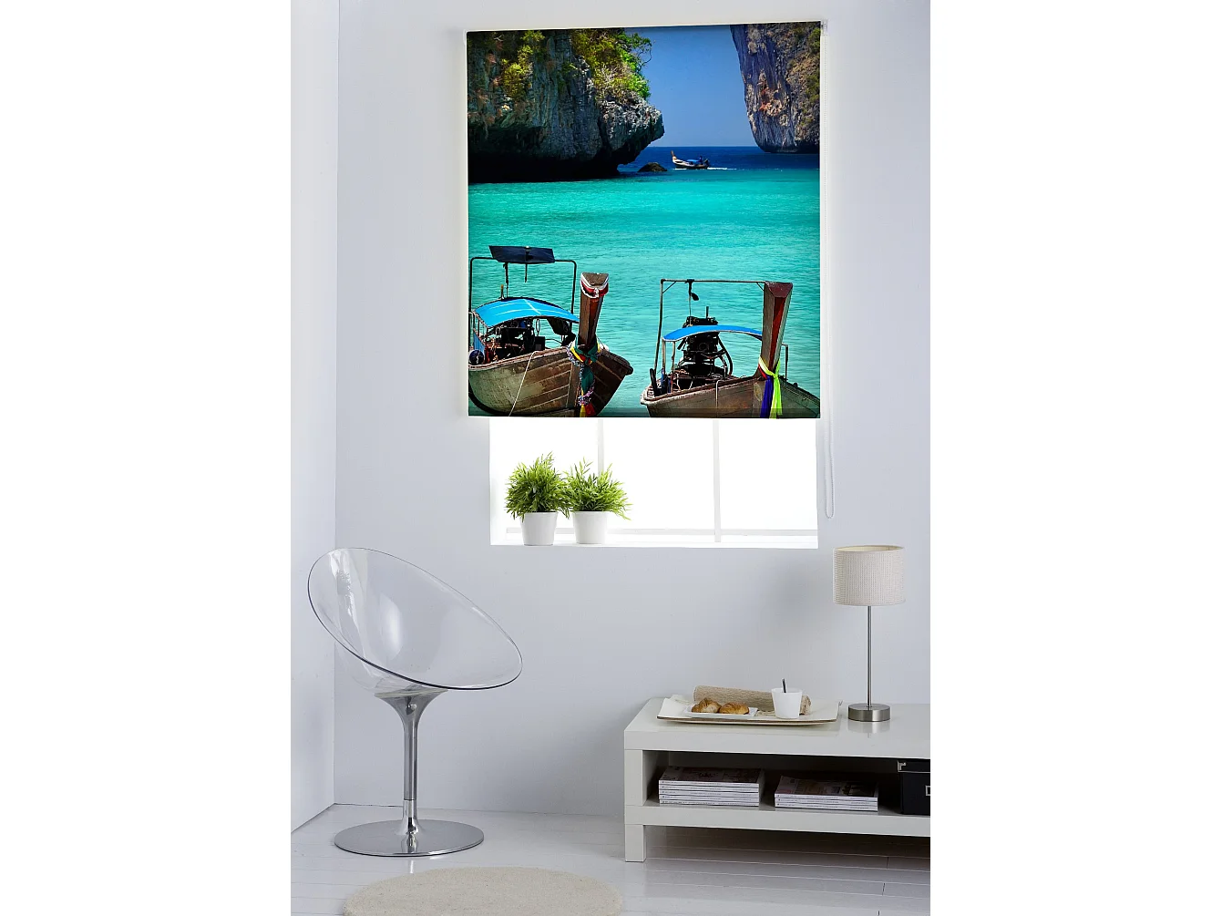 ESTORALIS | Estores Personalizados PAISAJES | 130 x 180 cm (Ancho por Alto) Tamaño de Tela 127 x 175 cm | Modelo P-3089 Color Unico