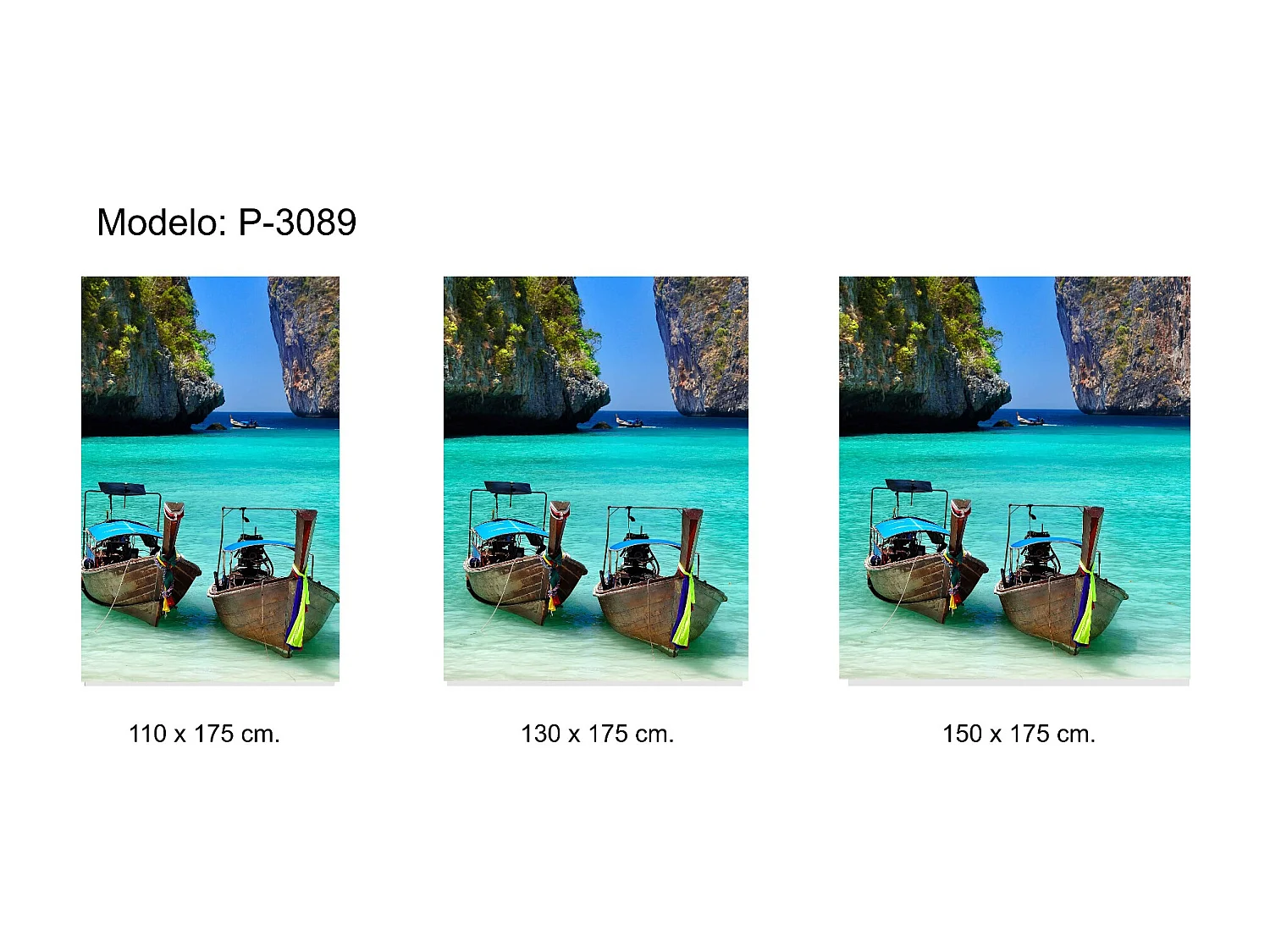 ESTORALIS | Estores Personalizados PAISAJES | 130 x 180 cm (Ancho por Alto) Tamaño de Tela 127 x 175 cm | Modelo P-3089 Color Unico