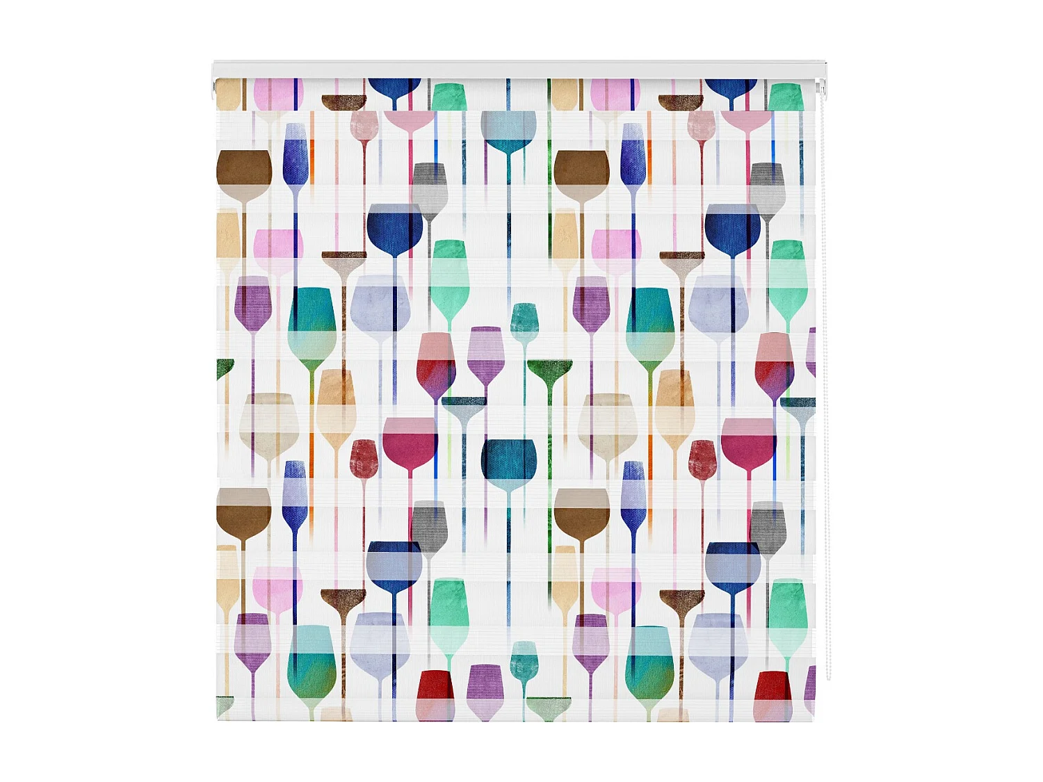 ESTORALIS | Estores Personalizados NOCHE y DIA | 130 x 180 cm (Ancho por Alto) Tamaño de Tela 127 x 175 cm | Modelo C-1225 Color Unico