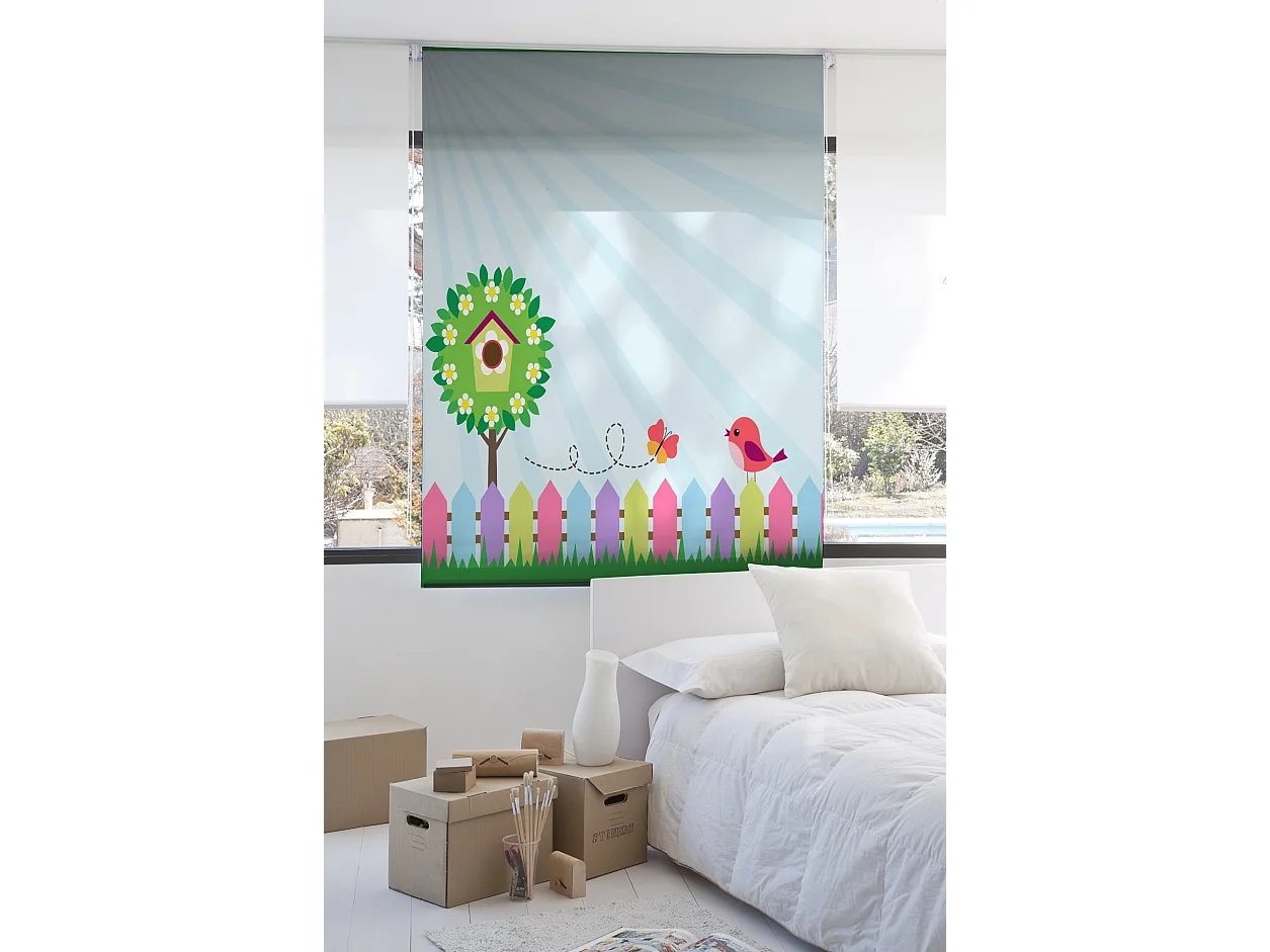 ESTORALIS | Estores Personalizados INFANTILES | 160 x 180 cm (Ancho por Alto) Tamaño de Tela 157 x 175 cm | Modelo I-2164 Color Unico