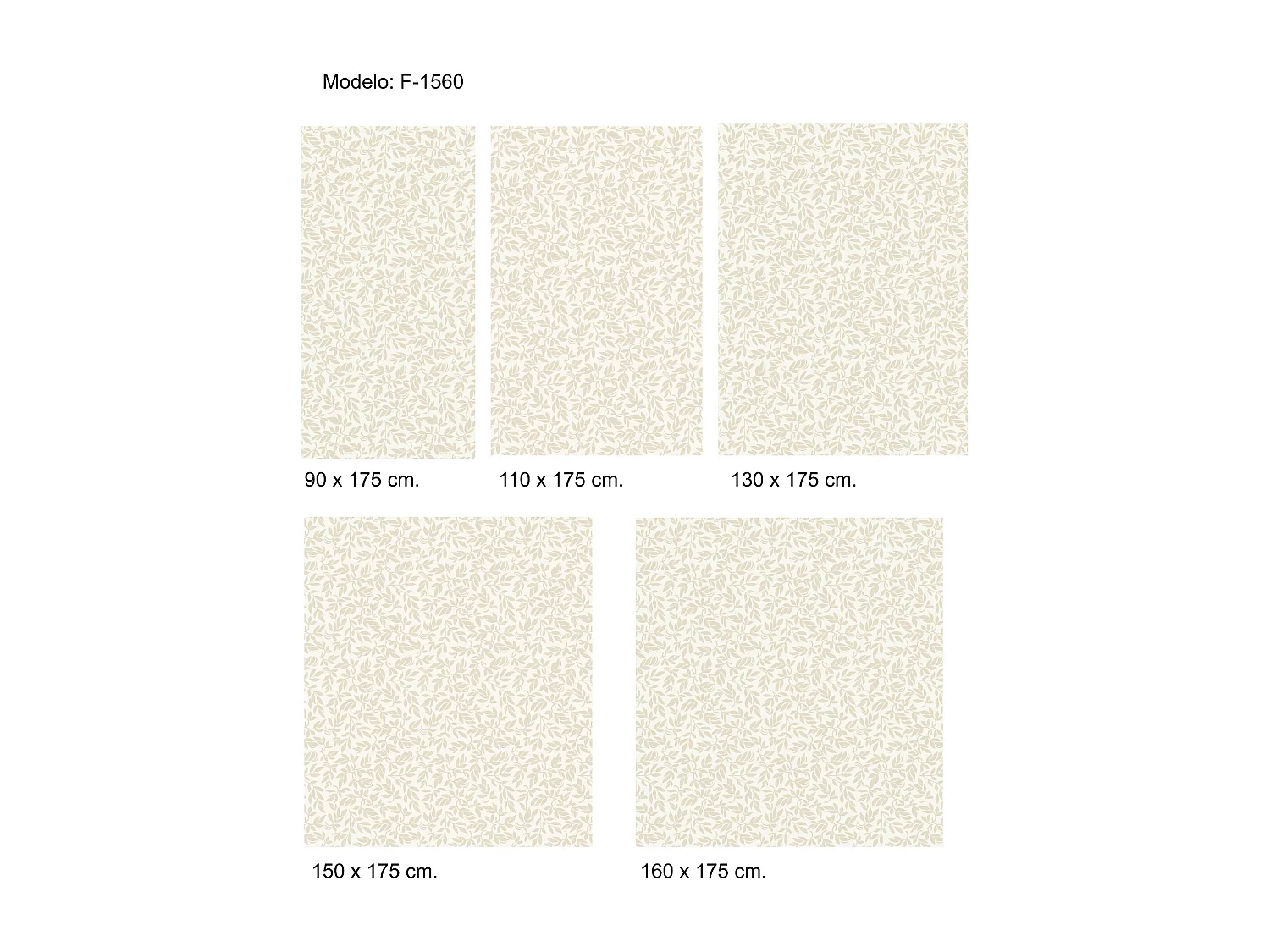 ESTORALIS | Estores Personalizados FLORES y PLANTAS  | 130 x 180 cm (Ancho por Alto) Tamaño de Tela 127 x 175 cm | Modelo F-1560 Color Unico