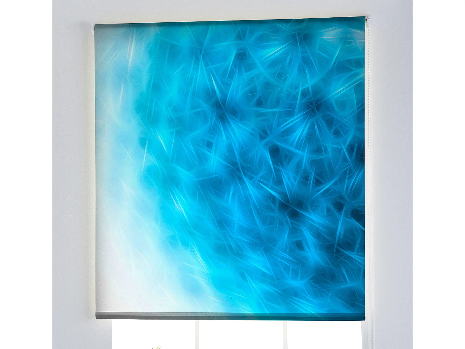 ESTORALIS | Estores Personalizados FLORES y PLANTAS  | 150 x 180 cm (Ancho por Alto) Tamaño de Tela 147 x 175 cm | Modelo F-1530 Color Unico