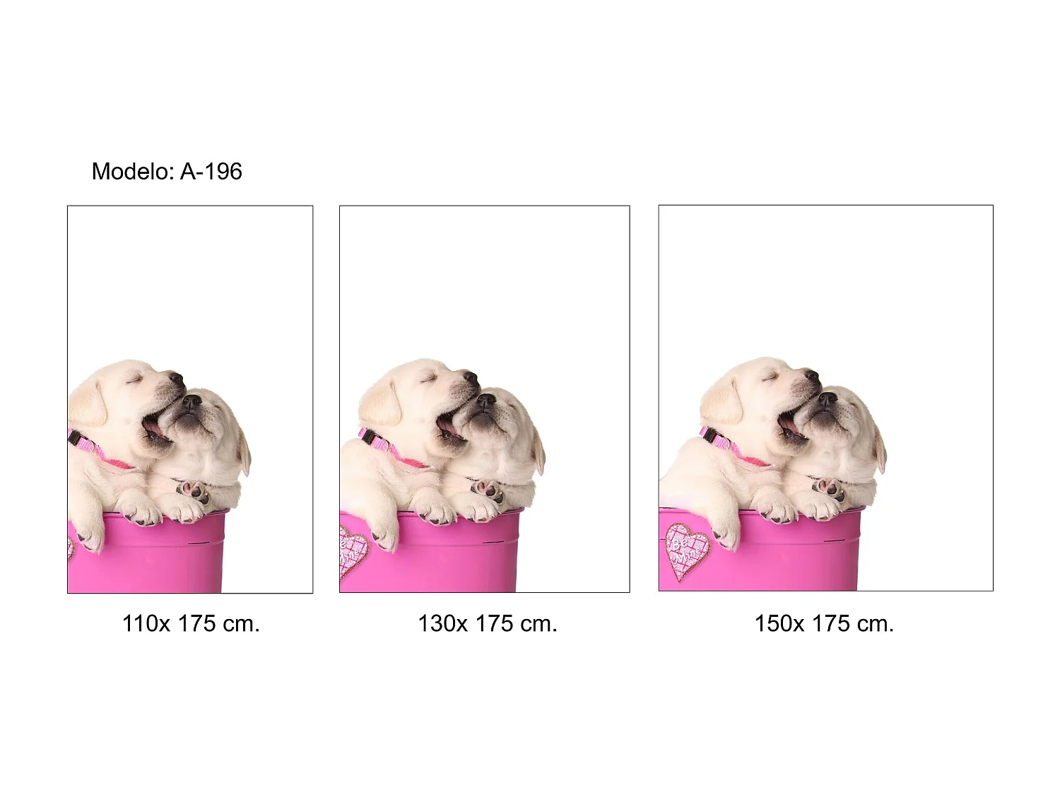 ESTORALIS | Estores Personalizados ANIMALES | 110 x 180 cm (Ancho por Alto) Tamaño de Tela 107 x 175 cm | Modelo A-196 Color Unico