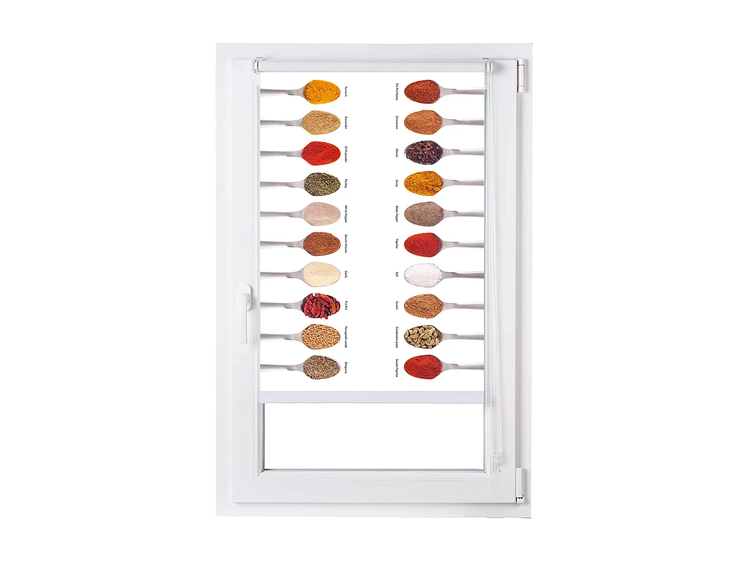 ESTORALIS | Estores Personalizados Easyfix de COCINA | 85 x 150 cm (Ancho por Alto) Tamaño de Tela 82 x 150 cm | Modelo C-1083 Color Unico