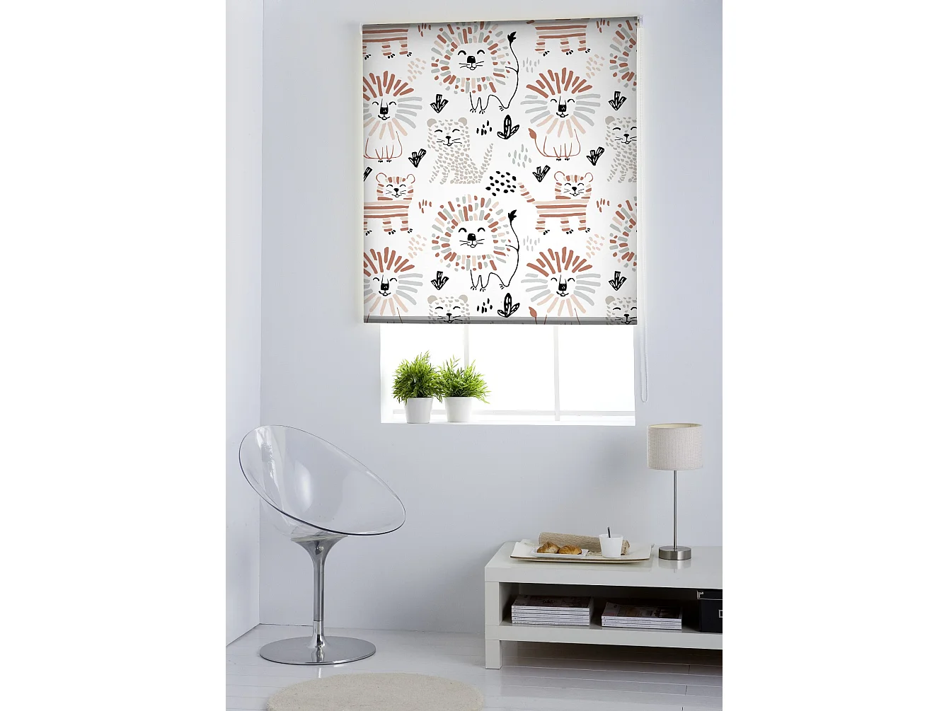 ESTORALIS | Estores Personalizados INFANTILES | 110 x 180 cm (Ancho por Alto) Tamaño de Tela 107 x 175 cm | Modelo I-2162 Color Unico