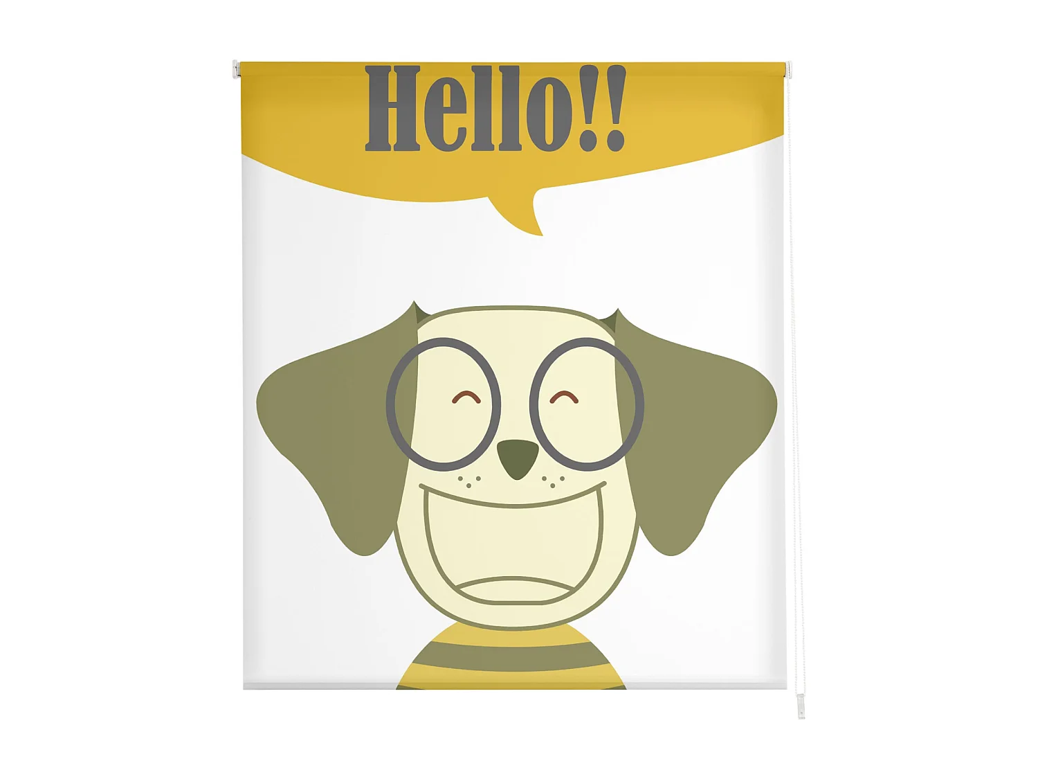 ESTORALIS | Estores Personalizados INFANTILES | 130 x 180 cm (Ancho por Alto) Tamaño de Tela 127 x 175 cm | Modelo I-2101 Color Unico