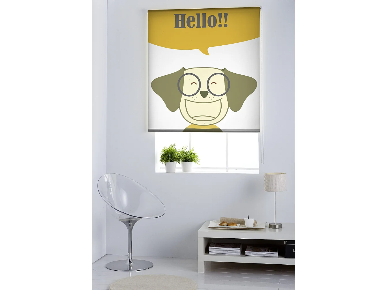 ESTORALIS | Estores Personalizados INFANTILES | 130 x 180 cm (Ancho por Alto) Tamaño de Tela 127 x 175 cm | Modelo I-2101 Color Unico