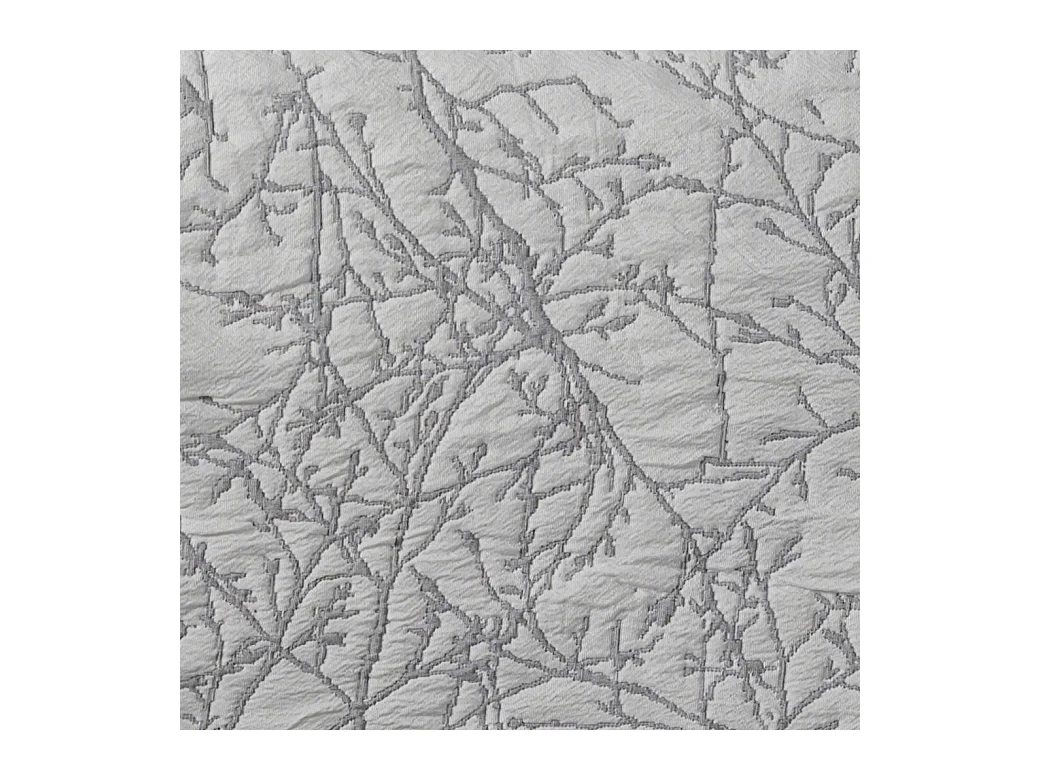 ESTORALIS | Colcha Tejido Jacquard | Colcha buena para todas las Estaciones | Para Cama 90 cm. (190x270 cm. AnchoxAlto ) | Modelo TOPACIO Color Gris