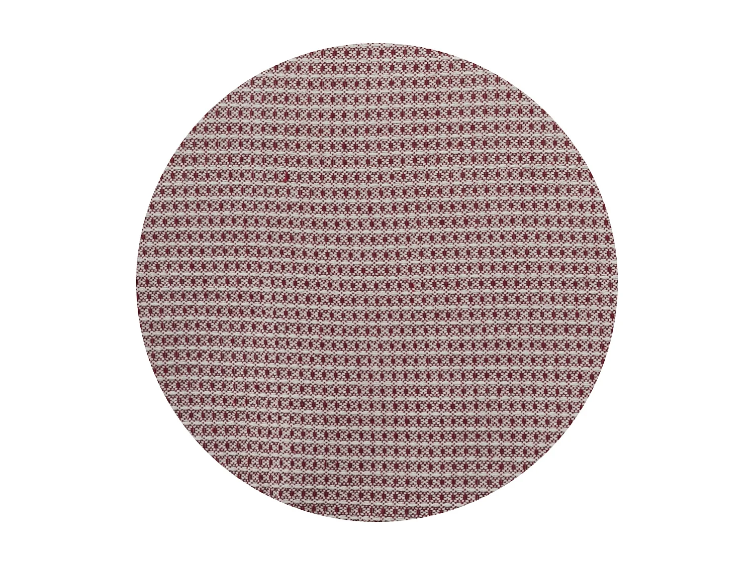 ESTORALIS | Plaid Multiusos Tejido Jacqard |   Manta de Algodón Sofa o Cama | Con Fleco ( 180x260 cm. AnchoxAlto )  | Modelo NIDO Color Rojo