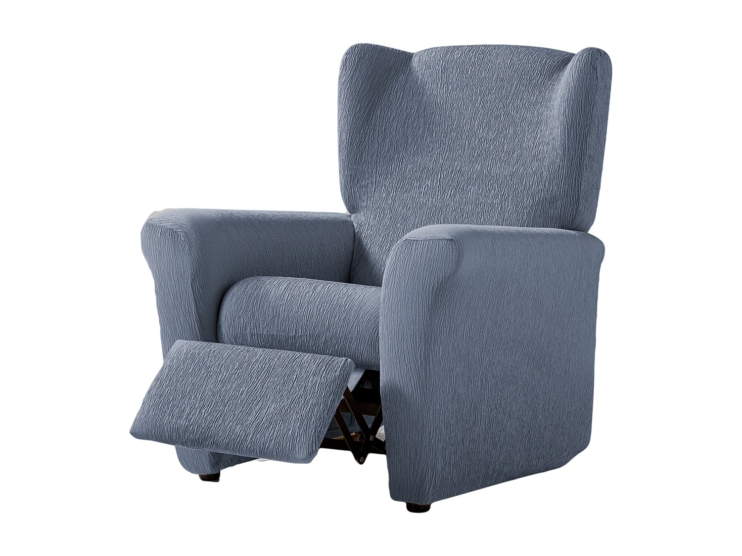 ESTORALIS | Funda Sillon Tejido Elastico Resistente | Para Sillon Relax | Tamaño ( de 70 a 90 cm. )  | Modelo BETA Color Celeste