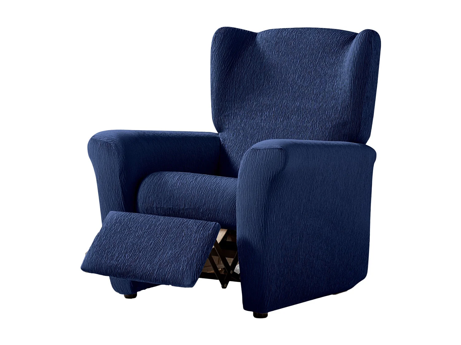 ESTORALIS | Funda Sillon Tejido Elastico Resistente | Para Sillon Relax | Tamaño ( de 70 a 90 cm. )  | Modelo BETA Color Azulon