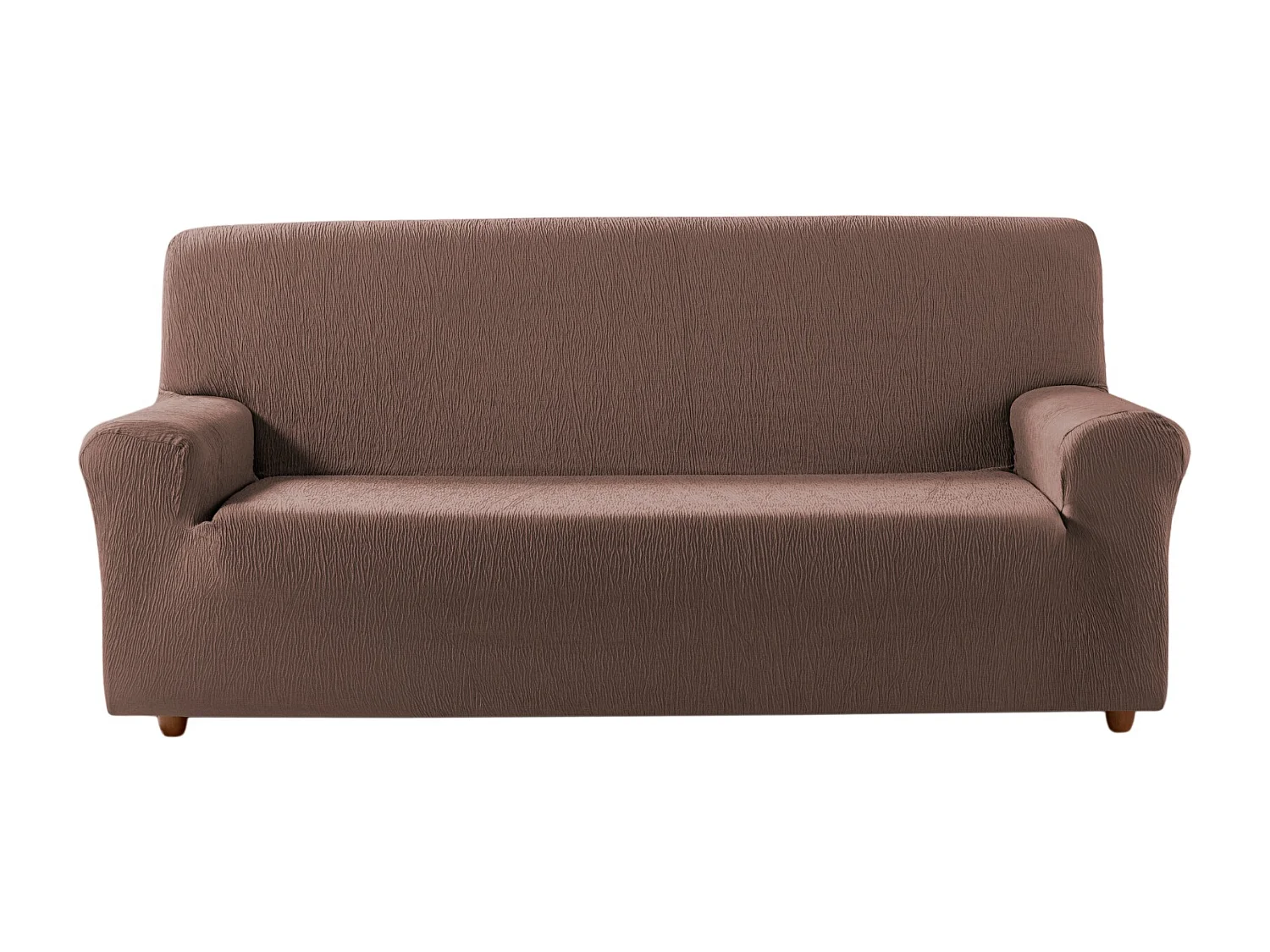 ESTORALIS | Funda de Sofá Tejido Elastico Resistente | Para Sofá 4 Plazas | Tamaño ( de 220 a 260 cm. )  | Modelo BETA Color Caldera