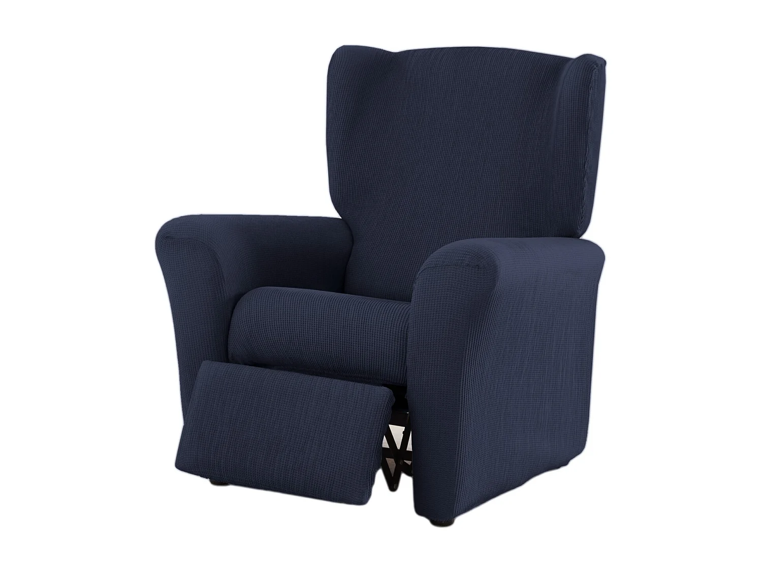 ESTORALIS | Funda Sillon Tejido Elastico Resistente | Para Sillon Relax | Tamaño ( de 70 a 90 cm. )  | Modelo BERTA Color Marino