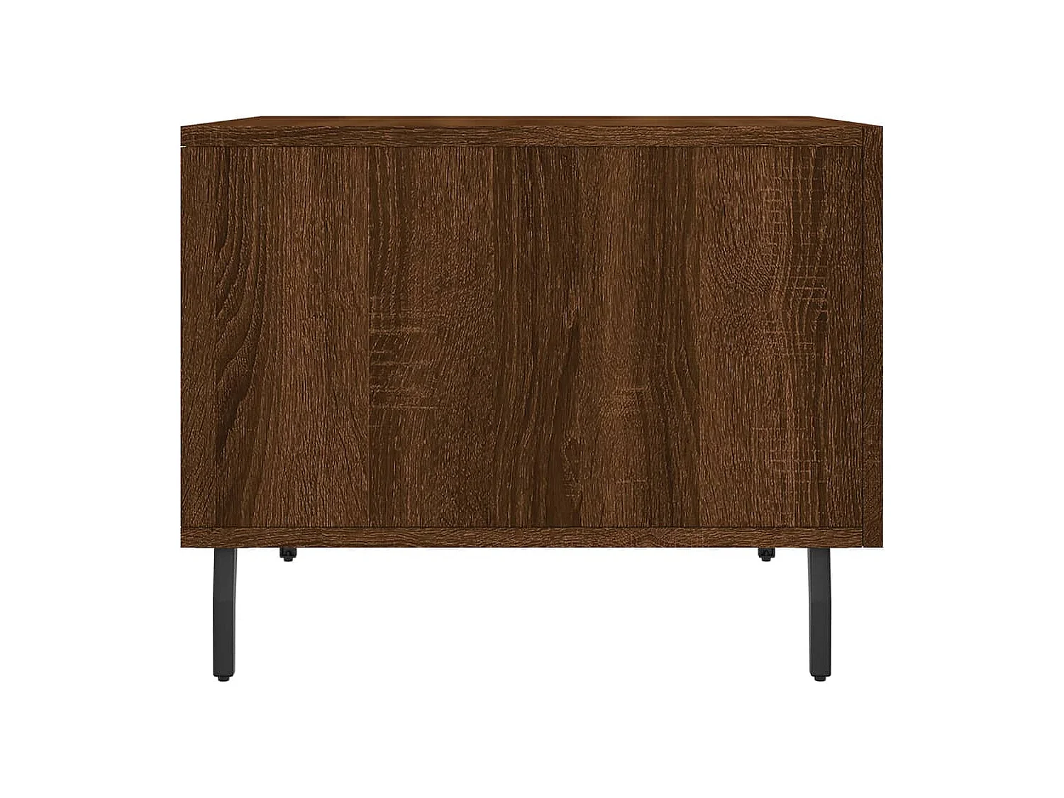 Table basse Chêne marron 50x50x40 Bois d'ingénierie