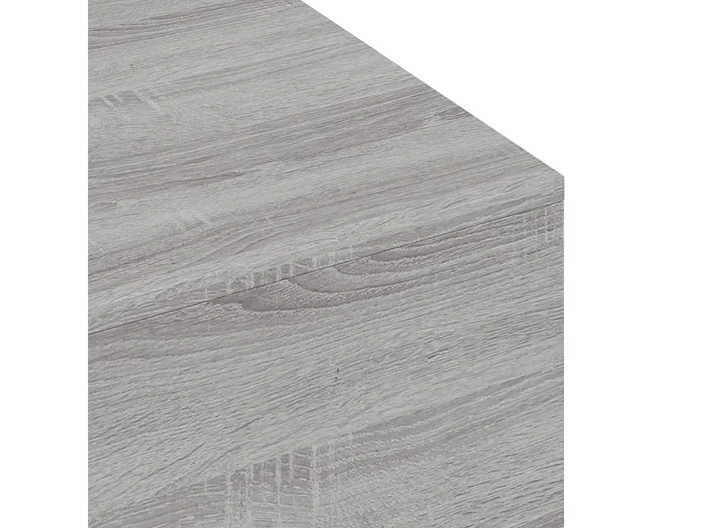 Table basse sonoma gris 100x49,5x31 bois d'ingénierie