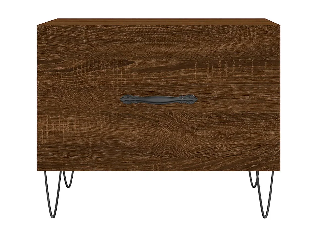 Table basse Chêne marron 50x50x40 Bois d'ingénierie