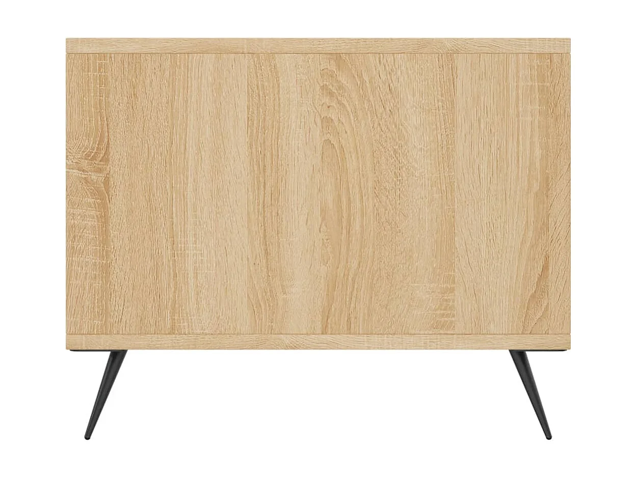 Table basse chêne sonoma 90x50x40 bois d'ingénierie