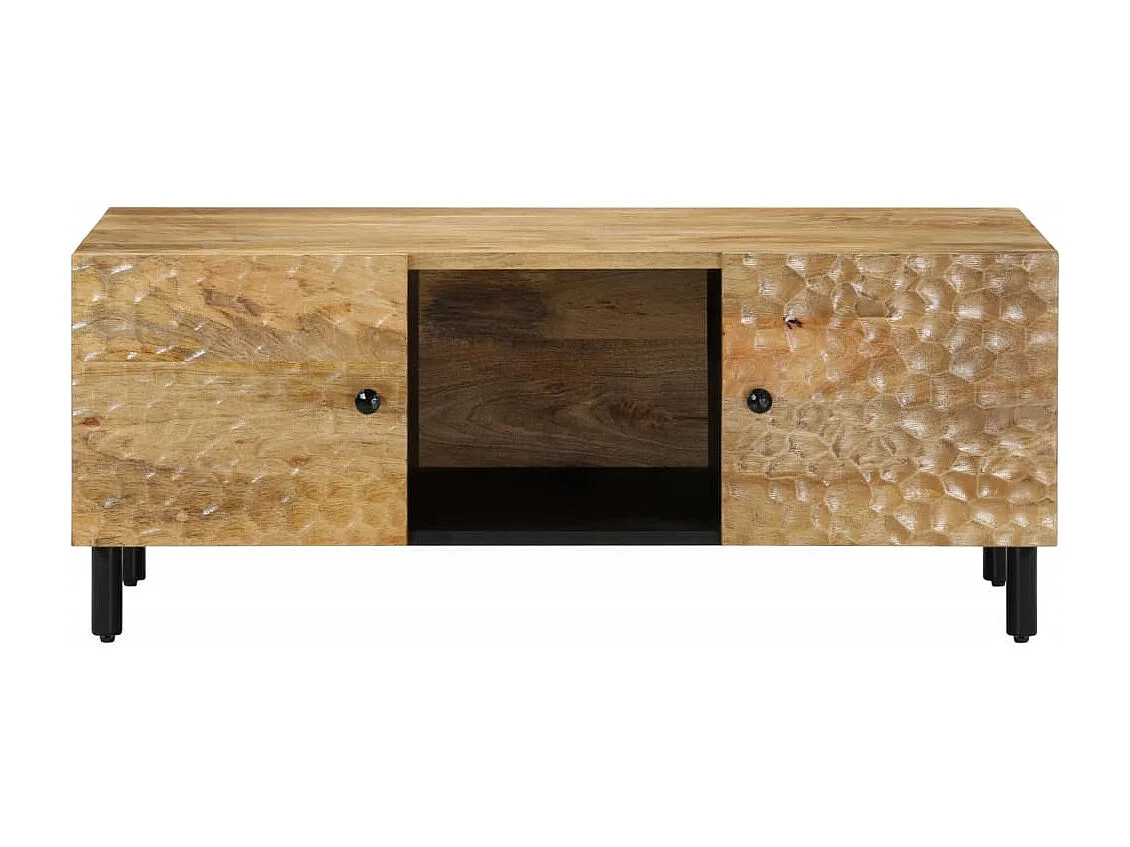 Table basse 100x54x40 bois de manguier massif