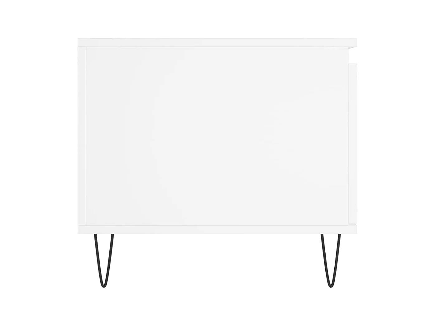 Table basse Blanc 100x50x45 Bois d'ingénierie