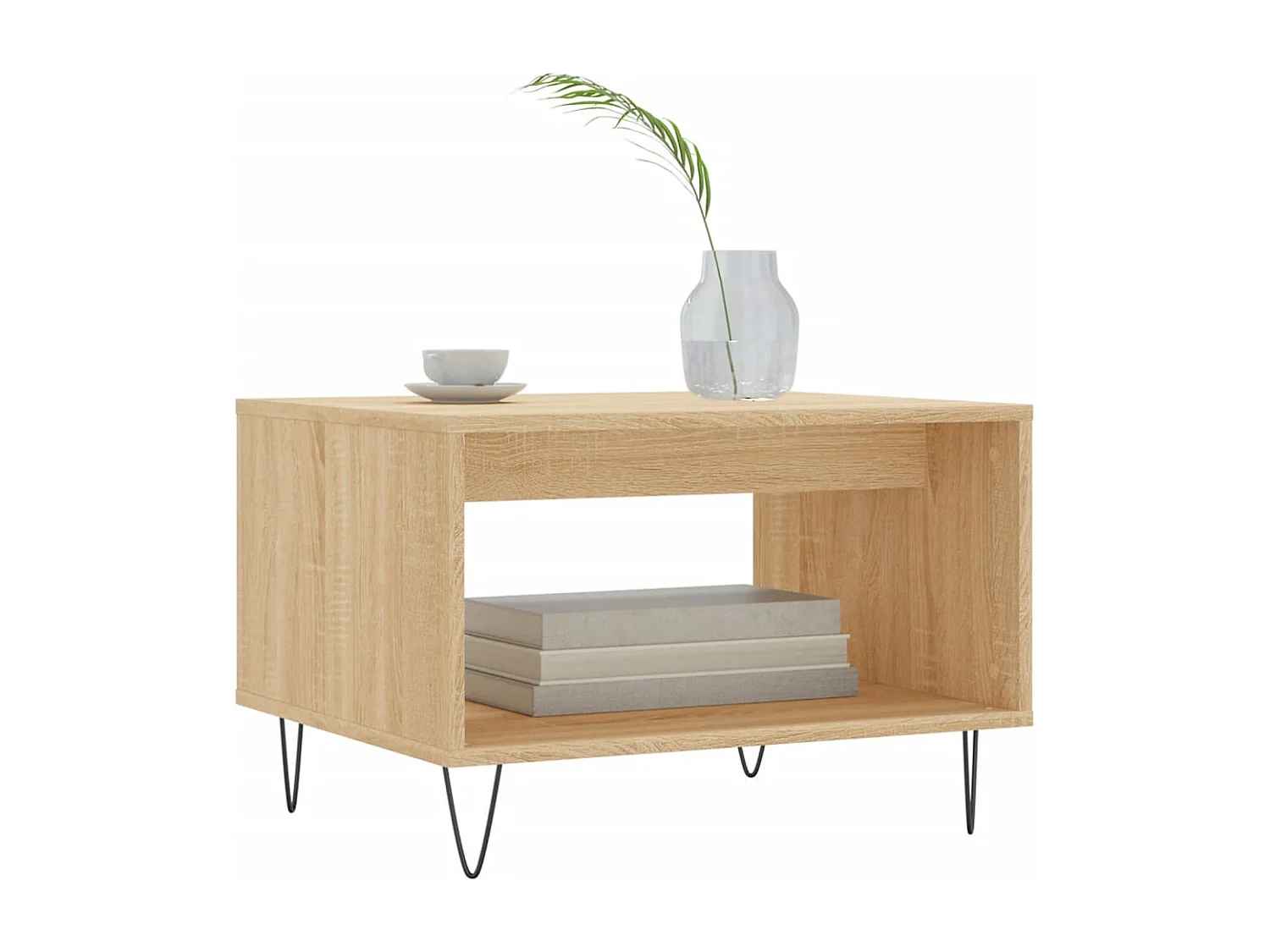 Table basse chêne sonoma 60x50x40 bois d'ingénierie