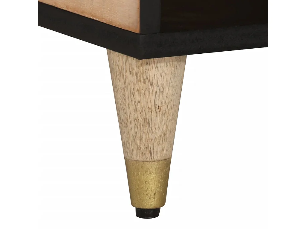 Table basse 80x50x40 bois de manguier massif