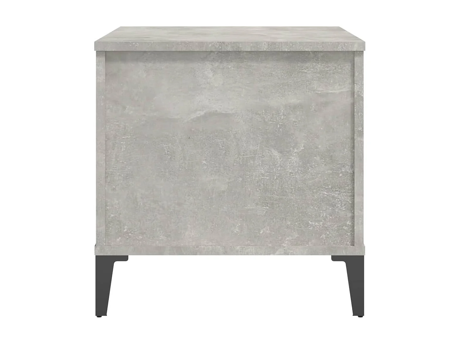 Table basse Gris béton 60x44,5x45 Bois d'ingénierie