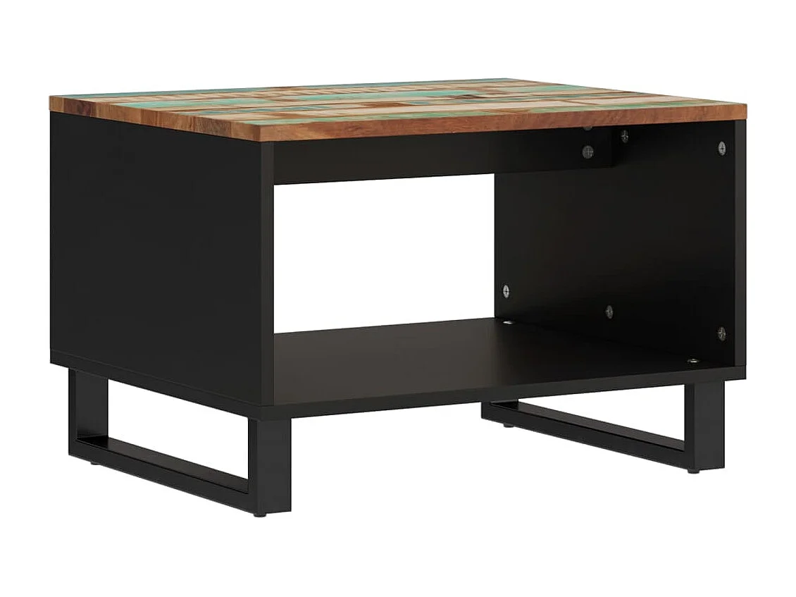 Table basse 60x50x40 bois de récupération massif