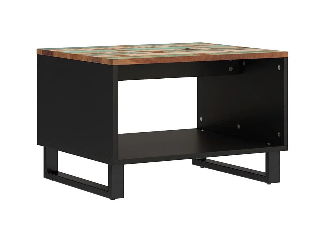 Table basse 60x50x40 bois de récupération massif