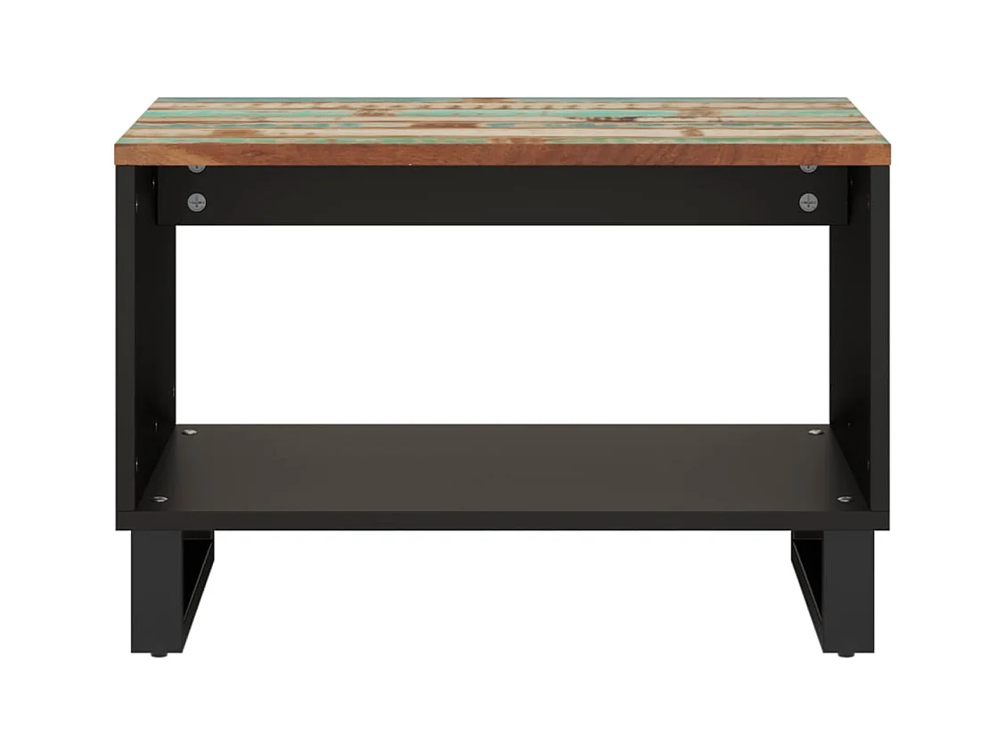 Table basse 60x50x40 bois de récupération massif