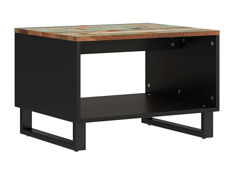 Table basse 60x50x40 bois de récupération massif