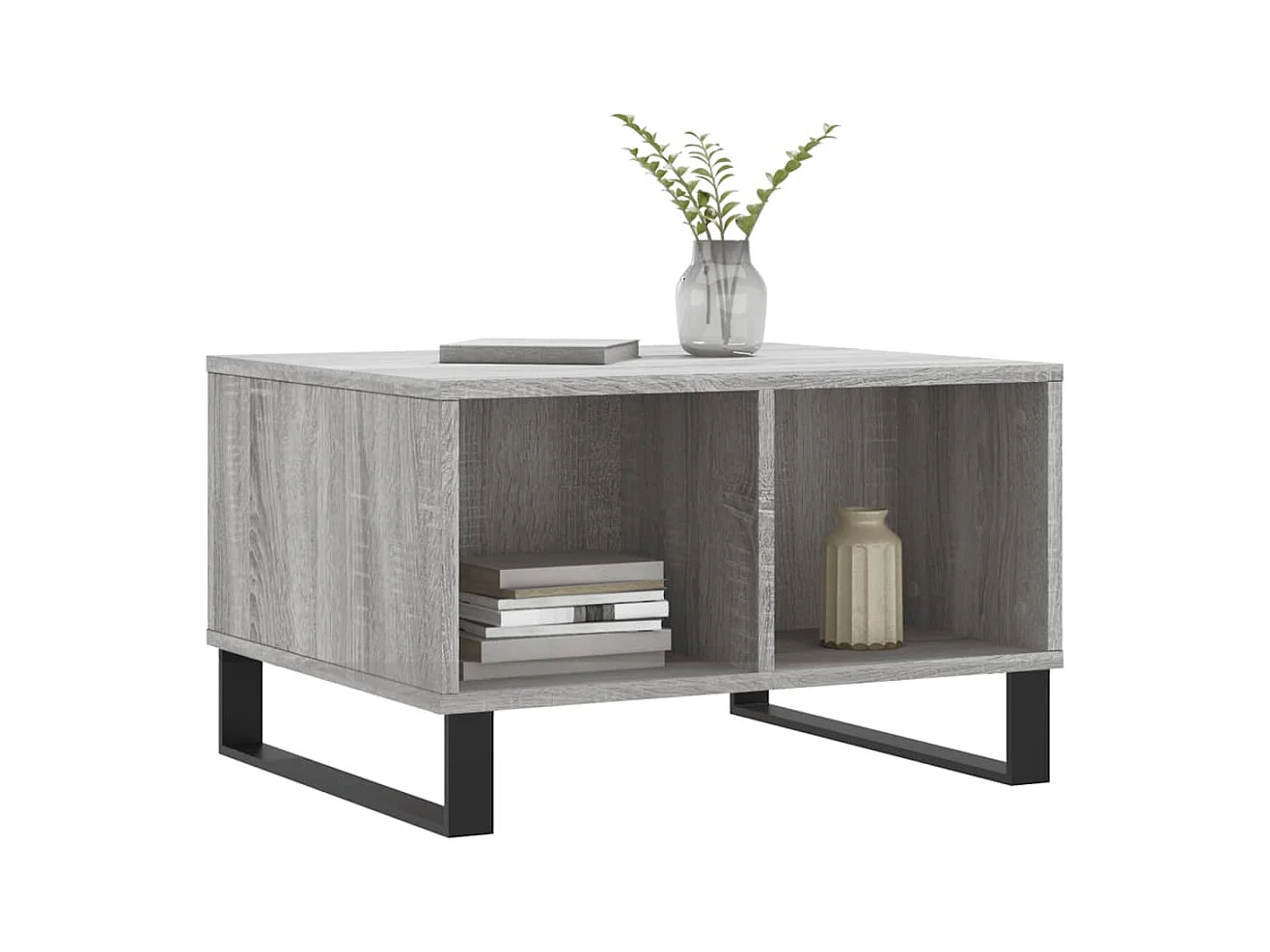 Table basse Sonoma gris 60x50x36,5 Bois d'ingénierie