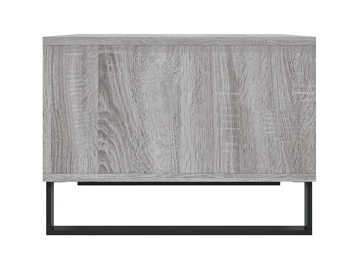 Table basse Sonoma gris 60x50x36,5 Bois d'ingénierie