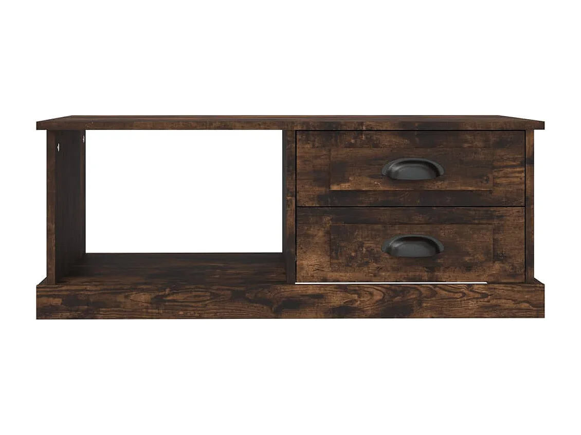 Table basse Chêne fumé 90x50x35 Bois d'ingénierie