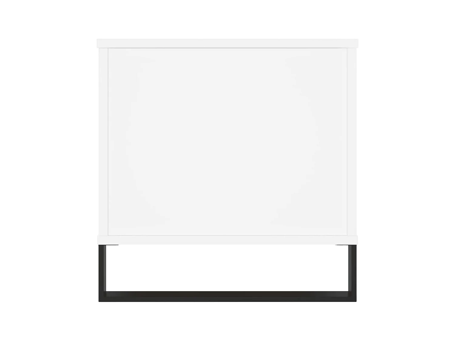 Table basse Blanc 90x44,5x45 Bois d'ingénierie