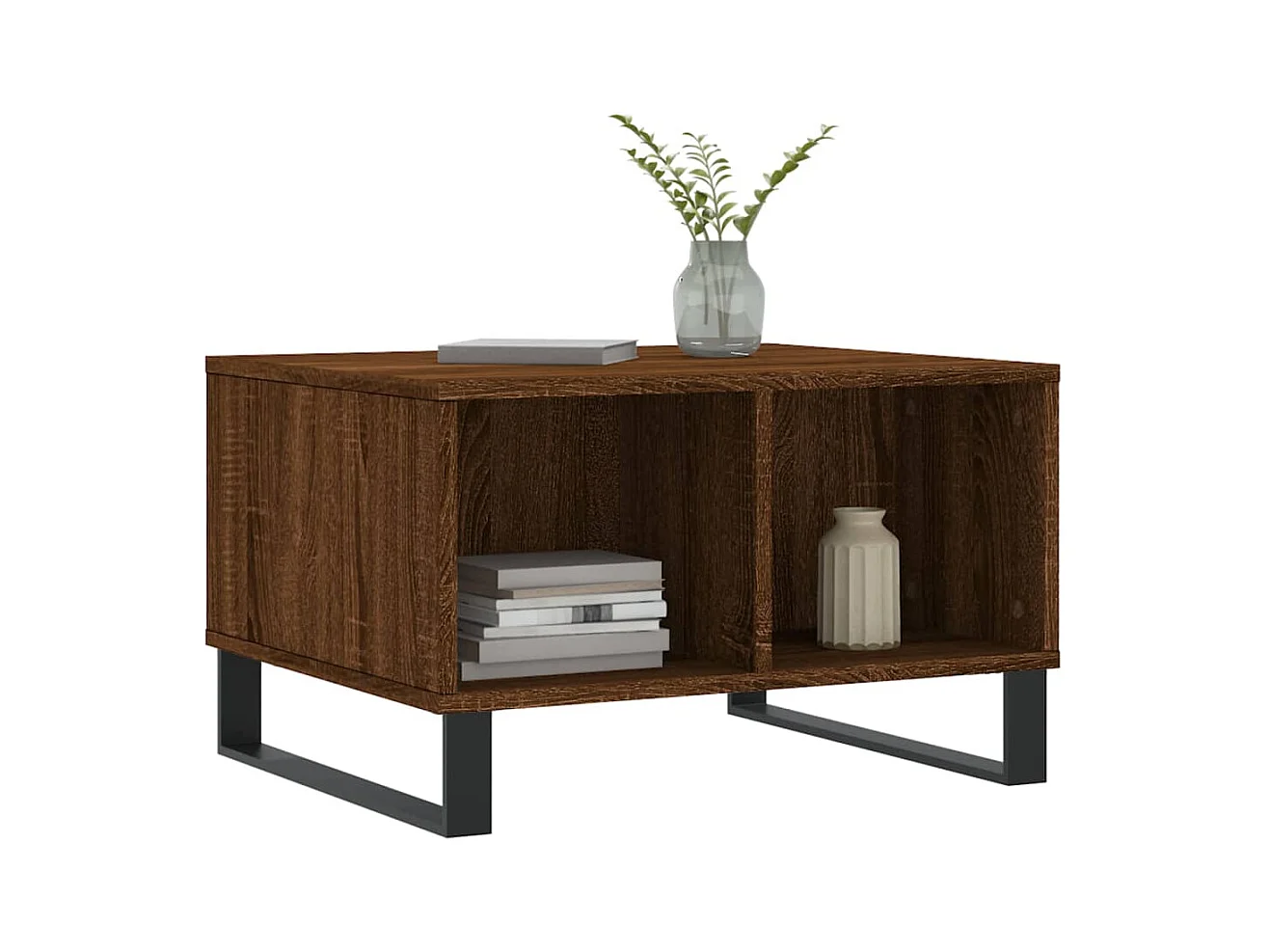 Table basse Chêne marron 60x50x36,5 Bois d'ingénierie