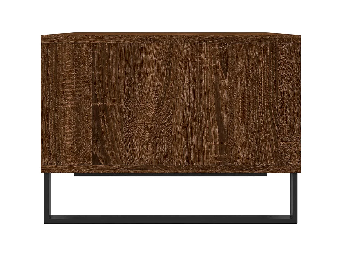 Table basse Chêne marron 60x50x36,5 Bois d'ingénierie