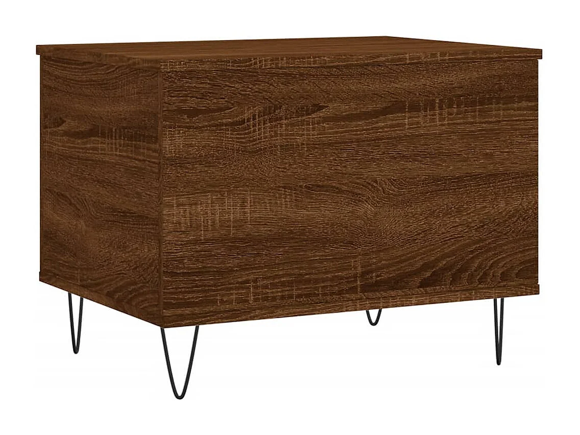 Table basse Chêne marron 60x44,5x45 Bois d'ingénierie