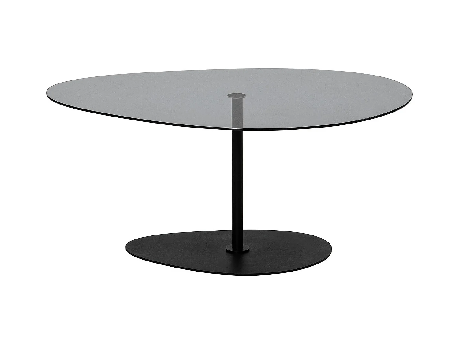 Table basse design Dova 90cm-Couleur Gris foncé