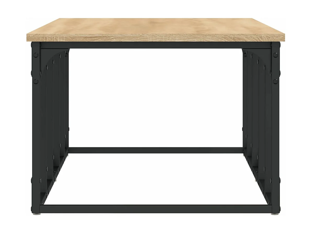 Table basse chêne sonoma 100x50x35,5 bois d'ingénierie