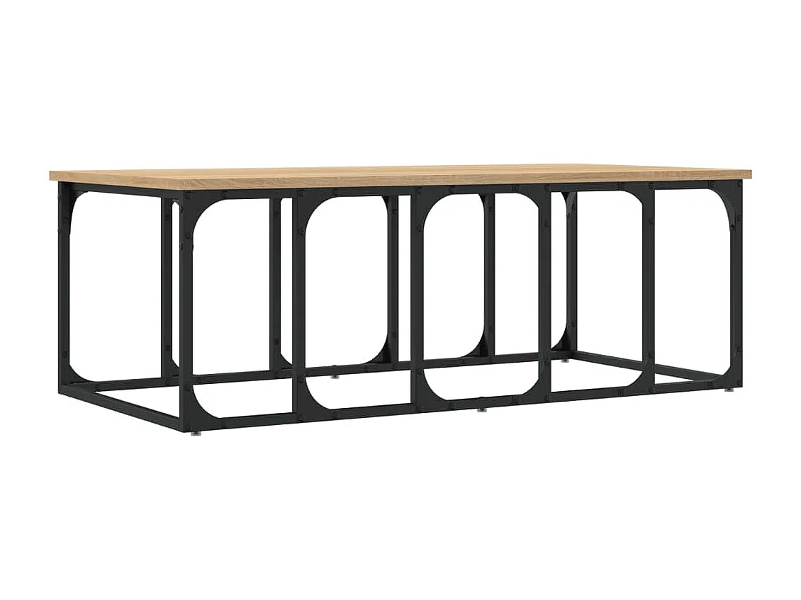 Table basse chêne sonoma 100x50x35,5 bois d'ingénierie