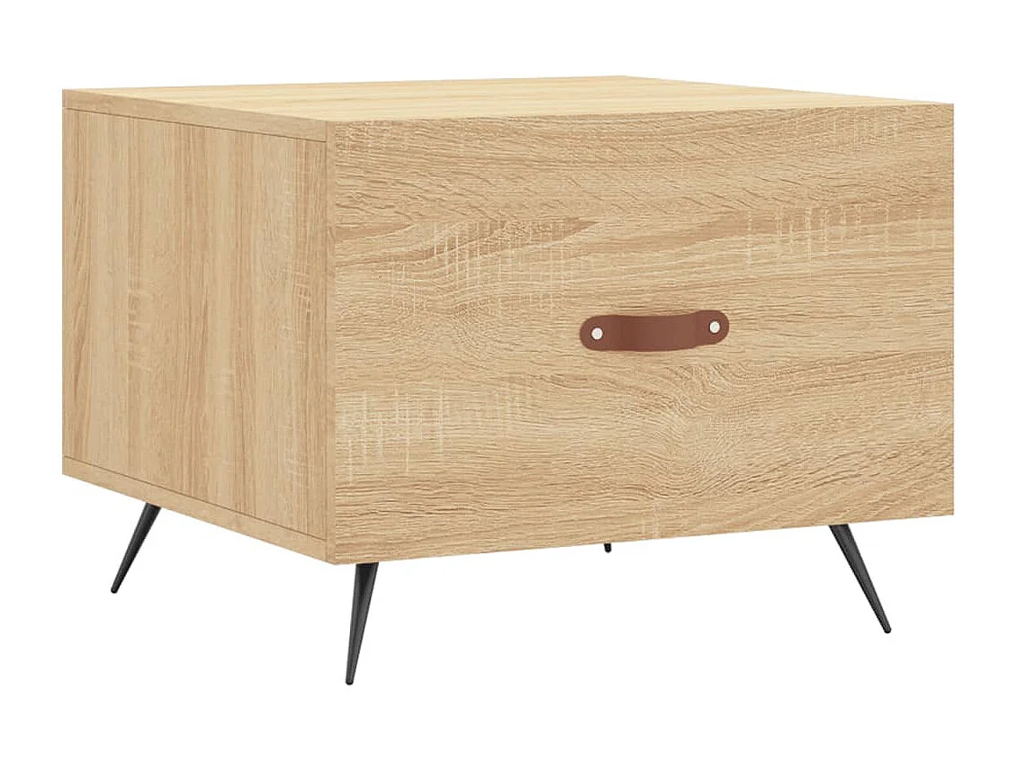 Tables basses 2 pcs chêne sonoma 50x50x40 bois d'ingénierie