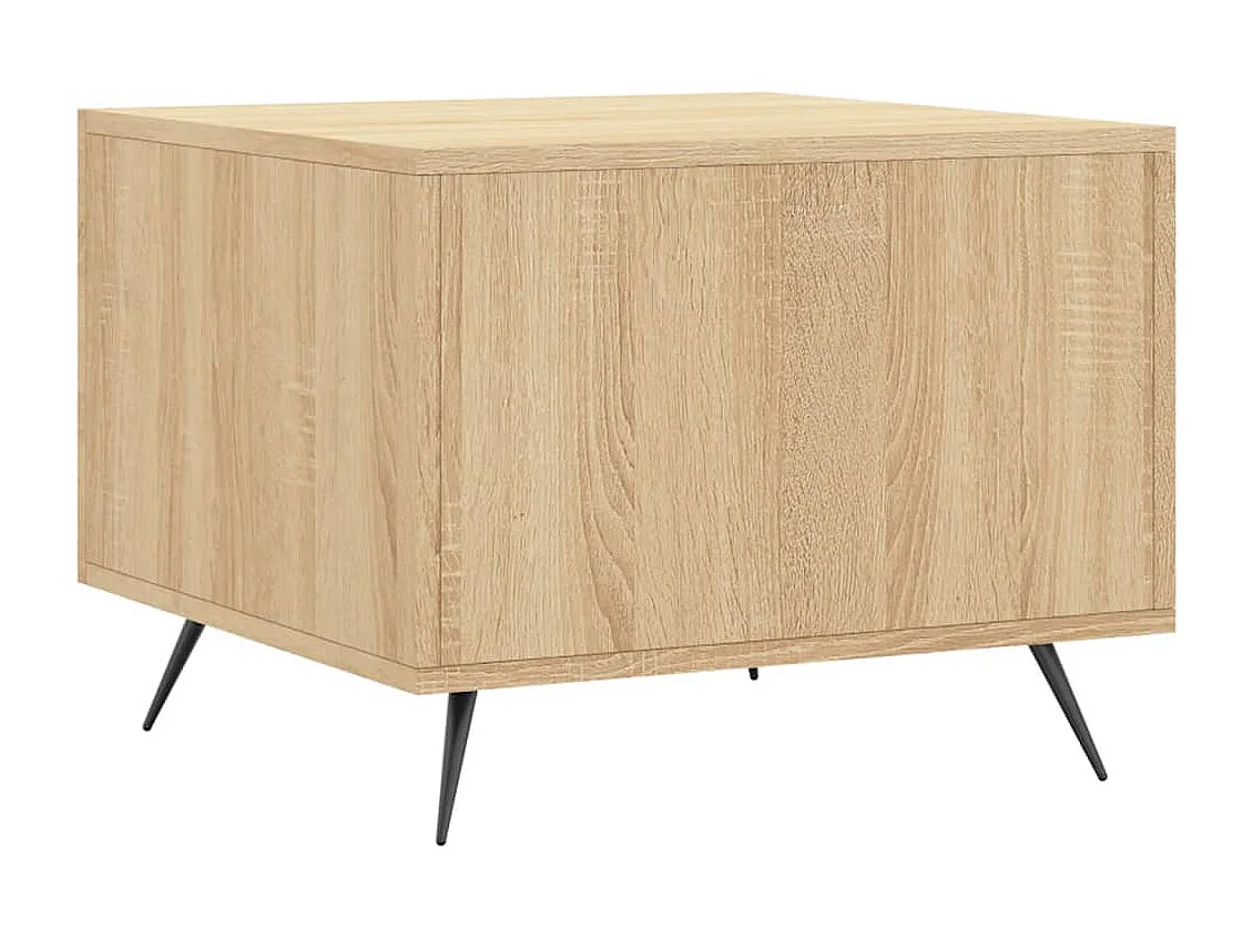 Tables basses 2 pcs chêne sonoma 50x50x40 bois d'ingénierie
